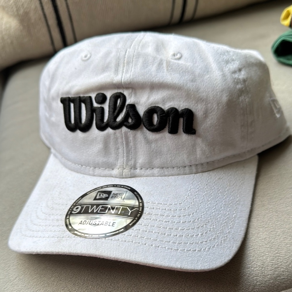 Brand New Wilson New Era White Adjustable Cap